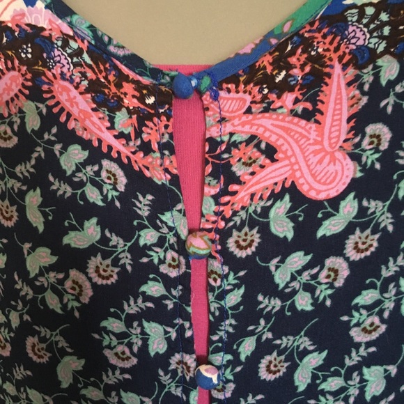 Floral printed kaftan - Picture 5 of 7